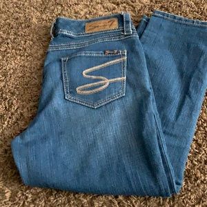Seven7 ankle/cropped jeans